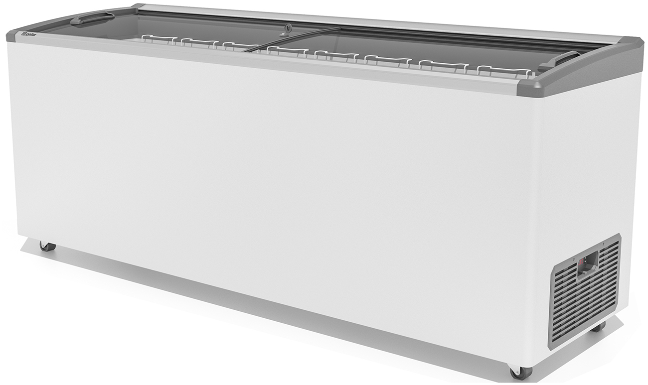 Изображение товара Морозильный ларь Gellar FG 700 E серый