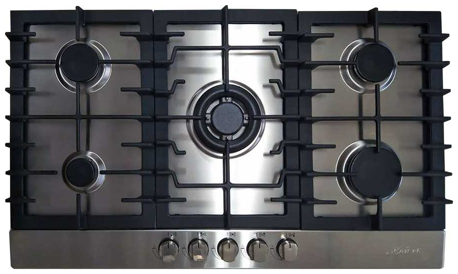 Изображение товара Газовая варочная панель Kaiser KG 9356 Turbo с 5 конфорками и турбо горелкой