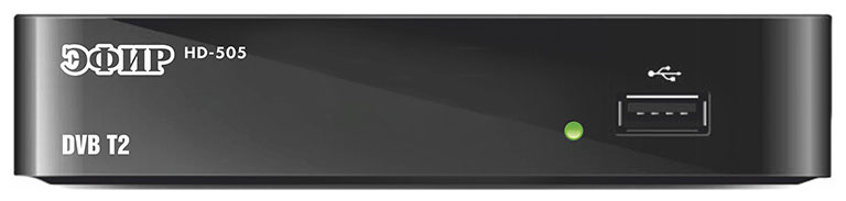 Изображение товара Цифровой ресивер DVB-T2 HD HD-505 с функциями записи и проигрывания