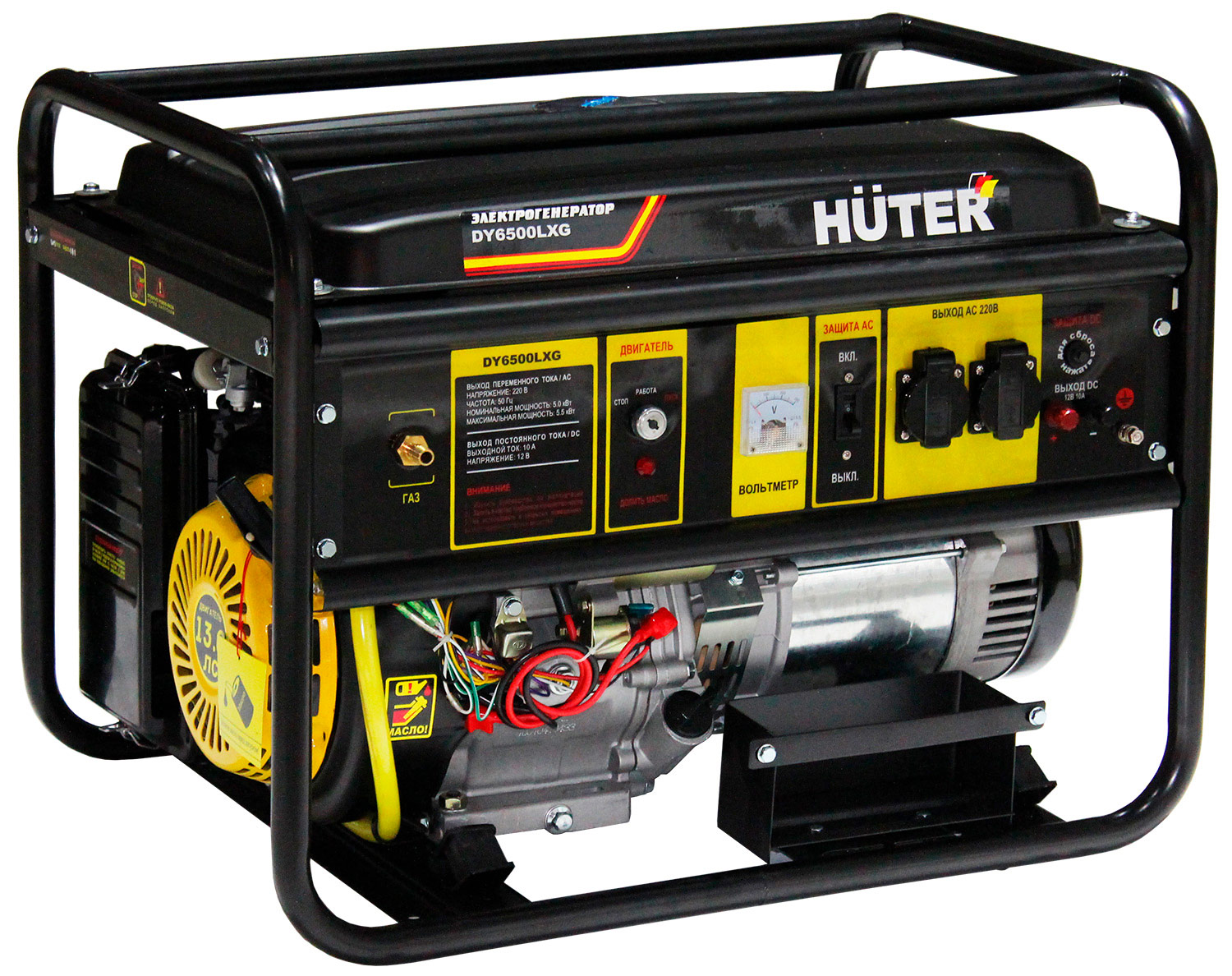 электрический генератор и электростанция huter dy5000l Электрический генератор и электростанция Huter DY6500LXG 64/1/32