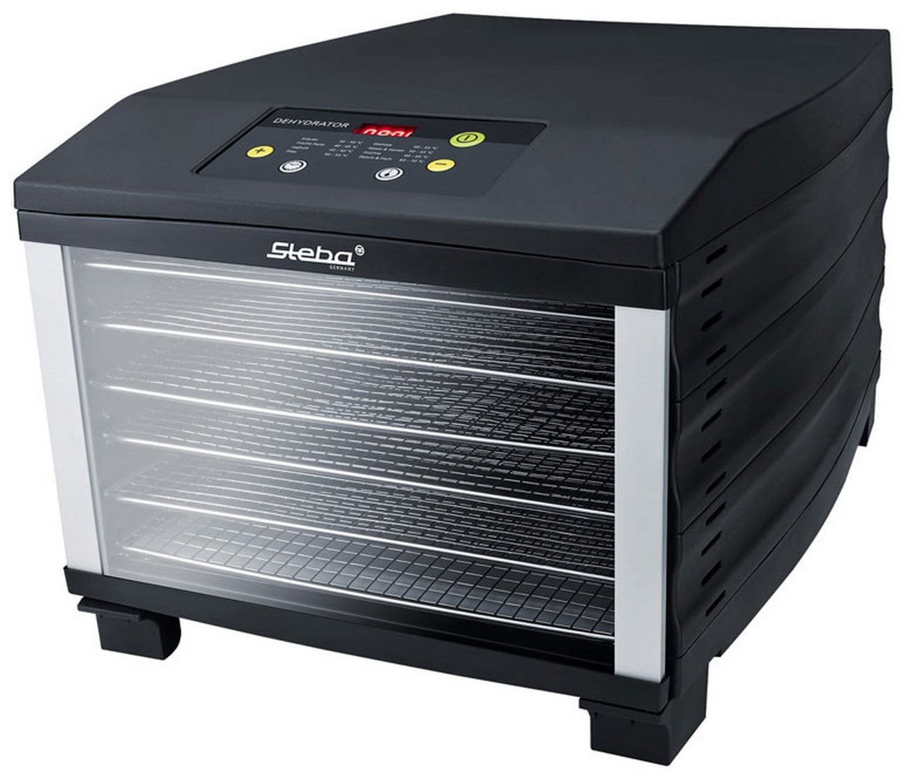 Изображение товара Сушилка для овощей и фруктов Steba ED 6 мощностью 800 Вт из нержавеющей стали