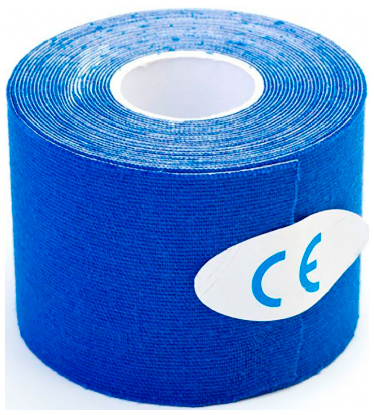 Изображение товара Кинезио тейп Bradex 5 м*5 см, синяя SF 0188