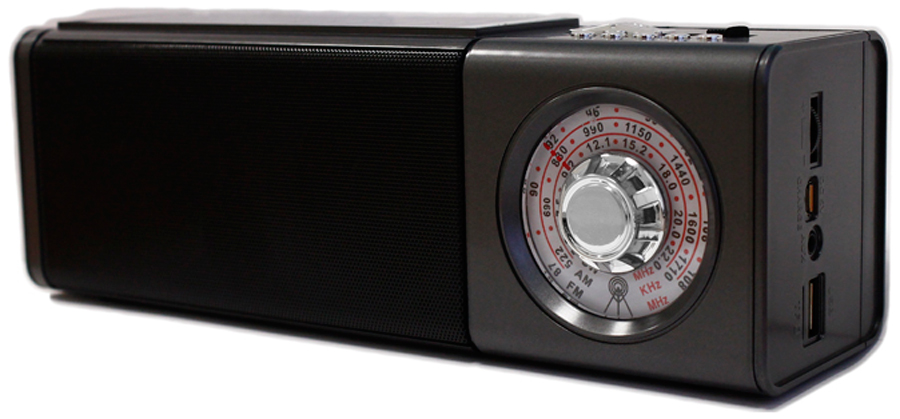 Портативный радиоприемник MAX MR-400 Антрацит портативный радиоприёмник max mr 321 black