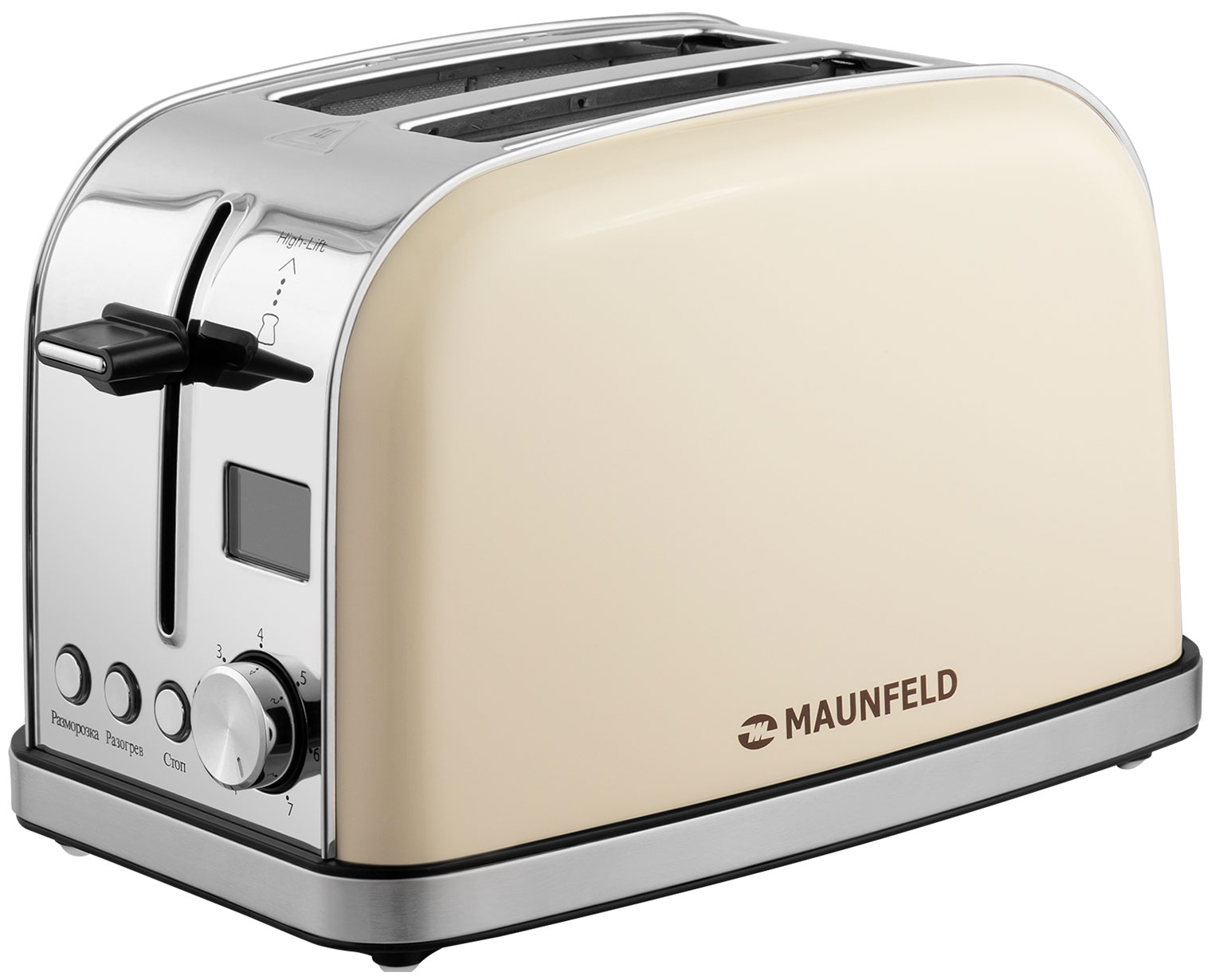 Тостер MAUNFELD MF-821BG тостер maunfeld mf 822bg