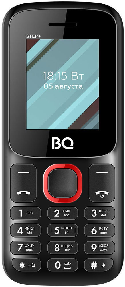 Изображение товара Мобильный телефон BQ 1848 Step Black Red