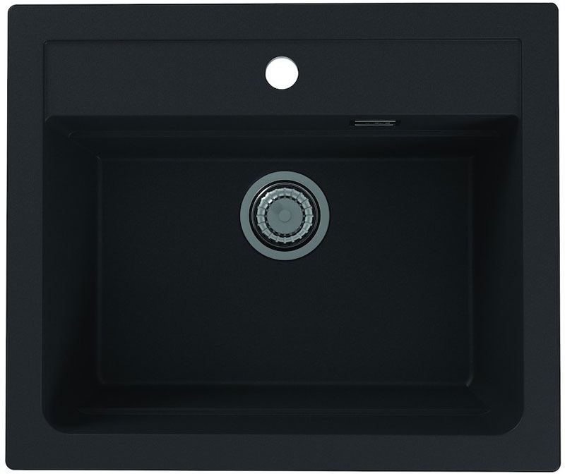 

Кухонная мойка Alveus GRANITAL ATROX 30 CARBON G91 590 X 500 1X с сифоном 1132823 (1131996), Угольный