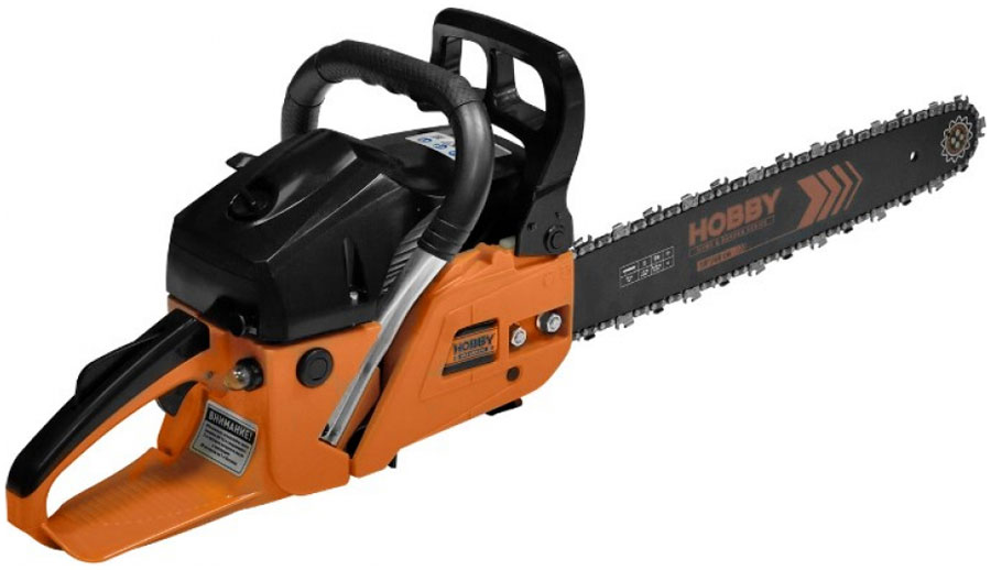 Изображение товара Бензопила Carver HOBBY HSG 158-18 мощность 3 л.с. 45 см шина
