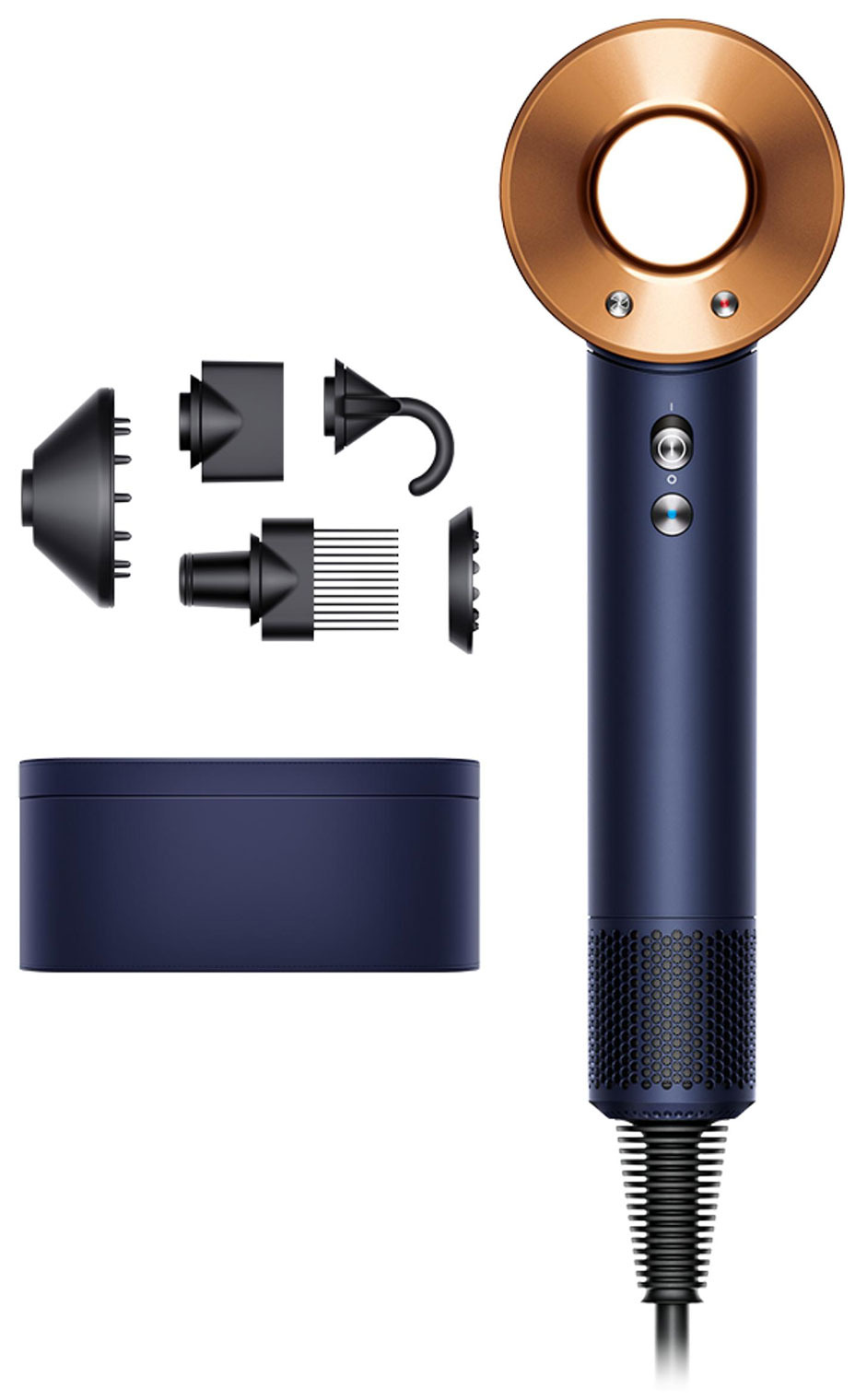 Фен Dyson Supersonic HD07 Prussian, blue/Rich Copper (EU)