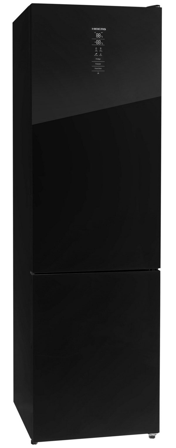 Двухкамерный холодильник Hiberg RFC-400DX NFGB inverter
