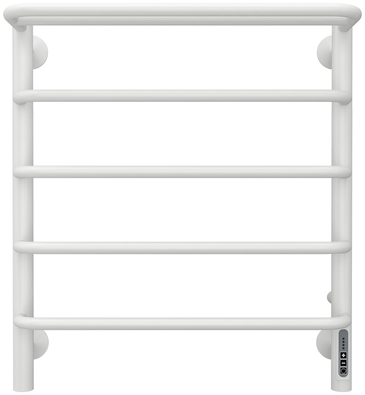 

Полотенцесушитель электрический Larusso Стандарт, с полкой (КС П5, 500х600, 9003), Белый