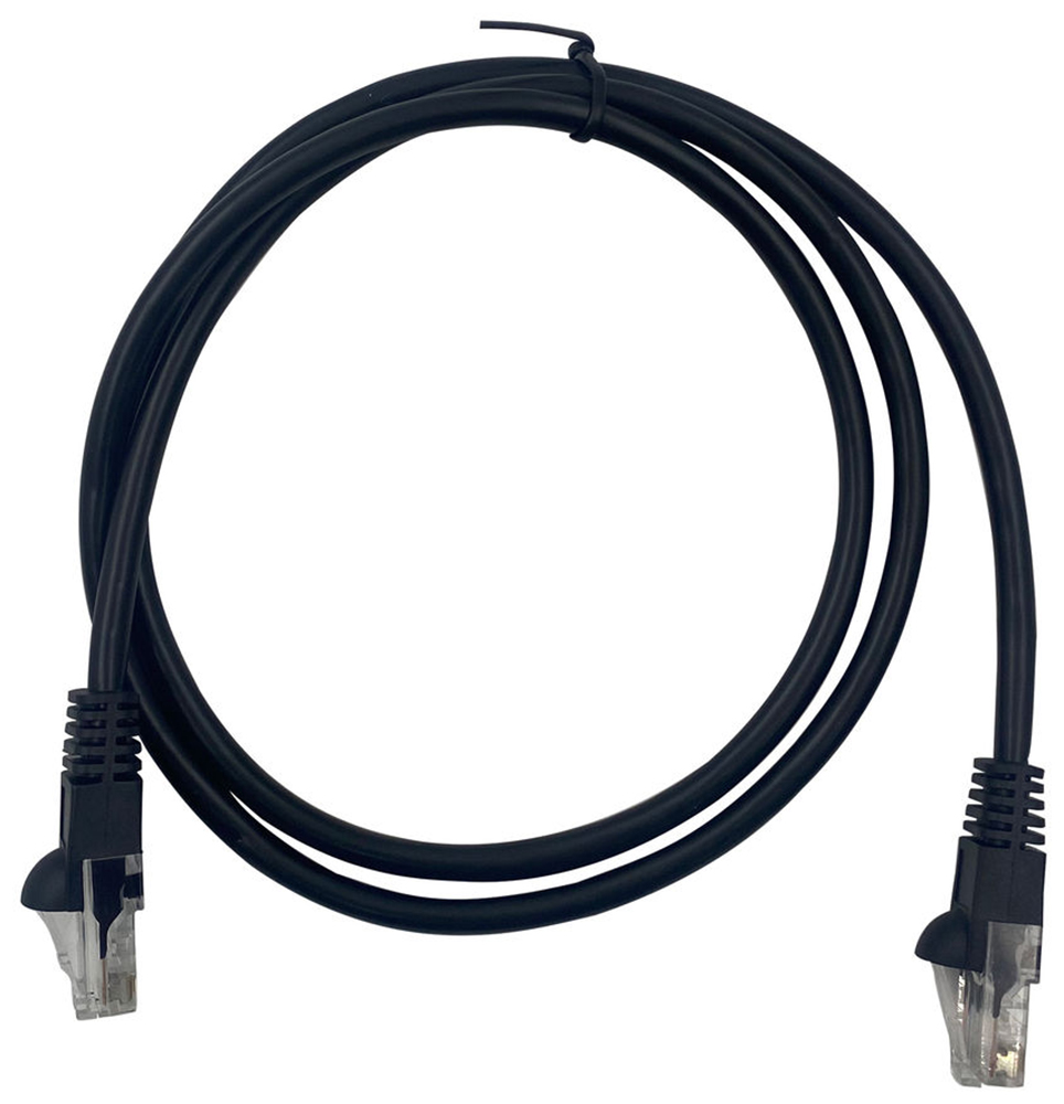 Изображение товара Патч-корд Buro UTP 4 пары cat5E CCA molded 1м RJ-45 черный