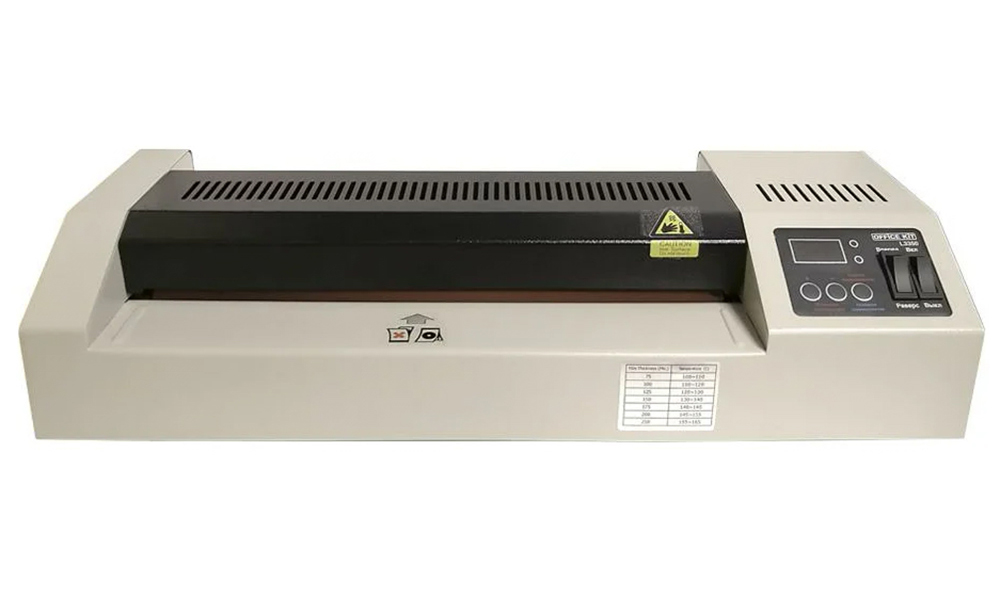 Изображение товара Ламинатор Office Kit L3350 A3 60-250мкм скорость 60см/мин 4вала