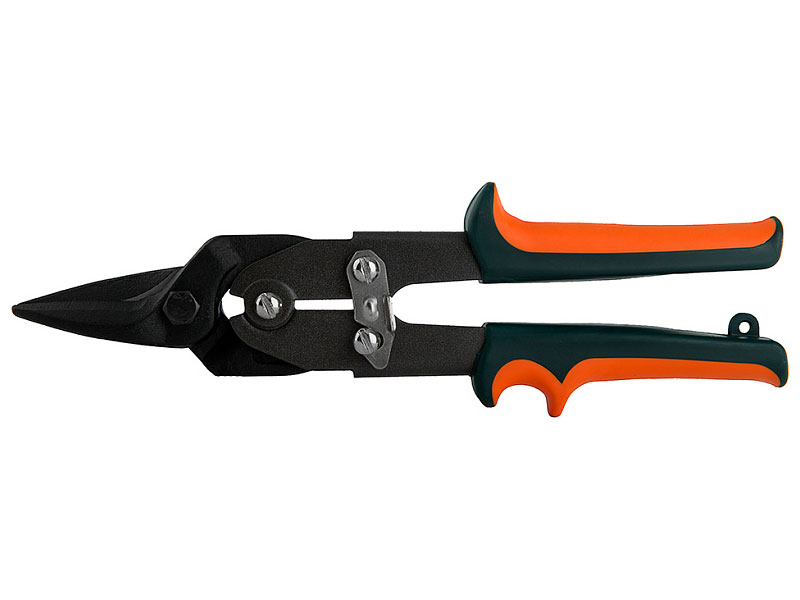 Изображение товара Ножницы по металлу Sturm! 1074-02-01 (прямой рез, 2-Х РЫЧАЖНАЯ СИСТЕМА ДЛЯ ОБЛЕГЧЕНИЯ РЕЗА)