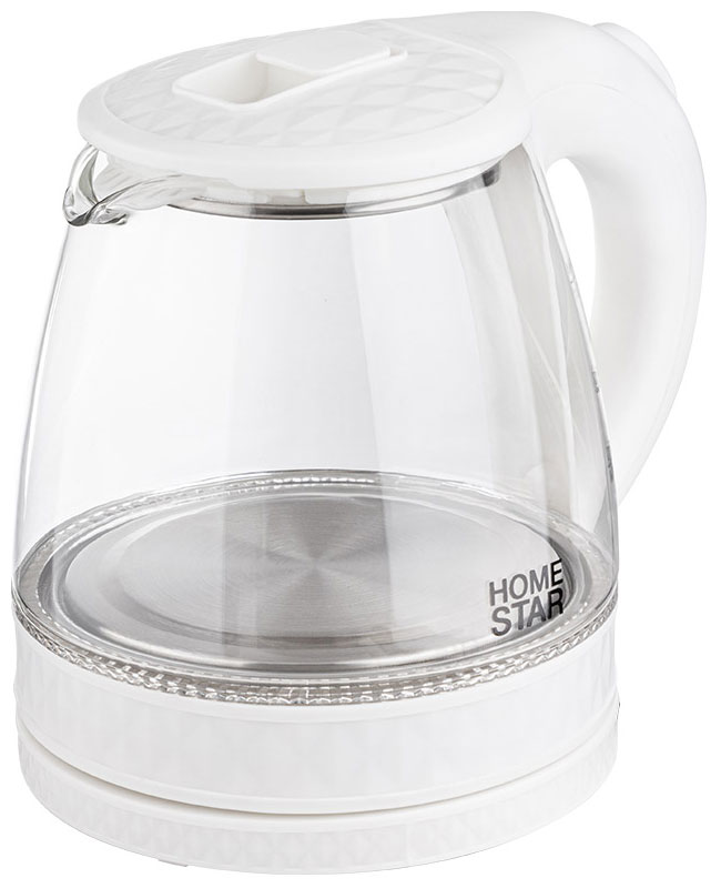 Изображение товара Чайник электрический Homestar HS-1053, 1.2 л, белый (106464)