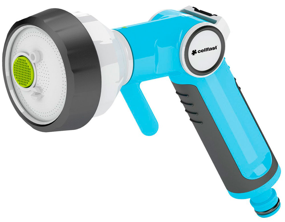 Изображение товара Пистолетный ороситель Cellfast ERGO, 4-функциональный (53-340)