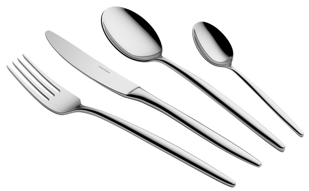 Изображение товара Набор столовых приборов Nadoba Misel 16 предметов из нержавеющей стали