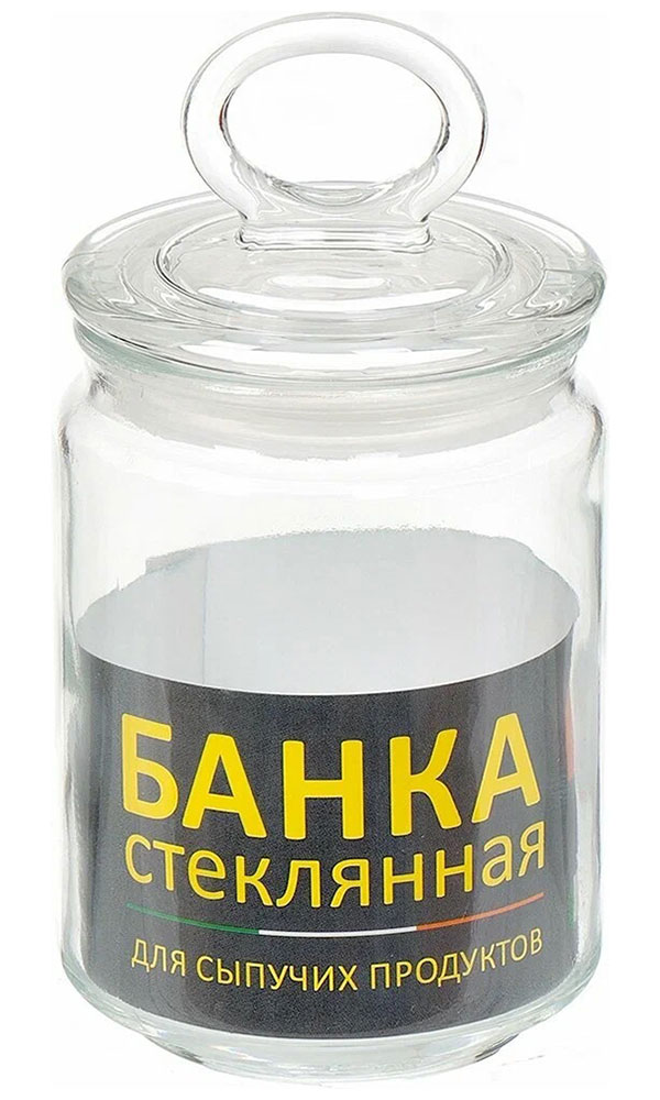 Изображение товара Банка стеклянная Mallony COPPETTA 0.65 л с крышкой (003597)