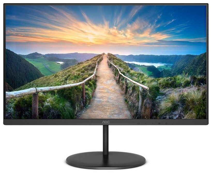 Изображение товара ЖК монитор AOC 23.8 Q24V4EA черный 2560x1440, IPS, 75 Гц, FreeSync