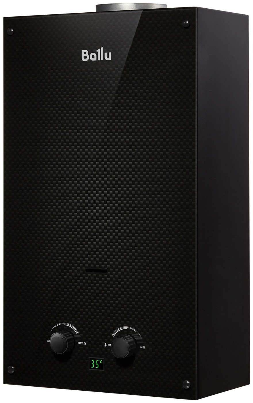 

Колонка газовая Ballu GWH 10 Fiery Glass Carbon, Черный