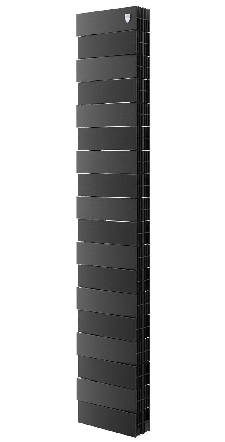 Изображение товара Водяной радиатор отопления Royal Thermo PianoForte Tower 200 Noir Sable 18 секций