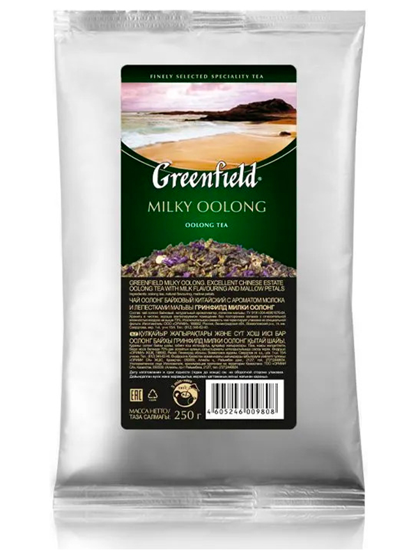 Изображение товара Зеленый чай Greenfield Milky Oolong 250 г рассыпной сорт молочный улун Россия