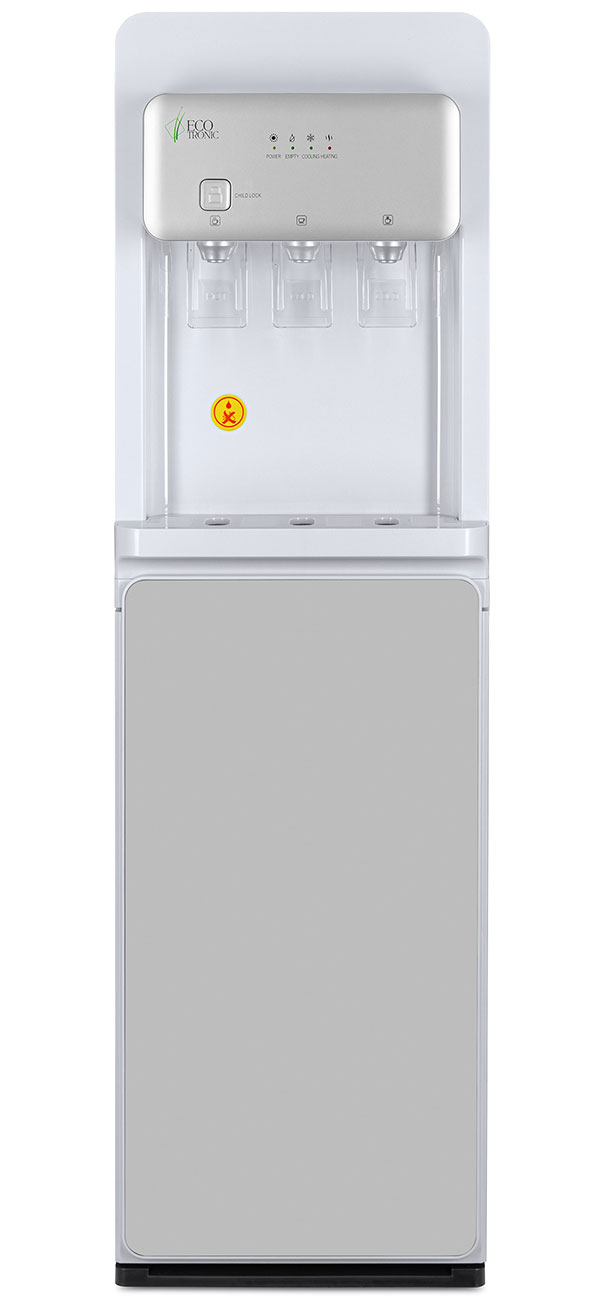 Изображение товара Кулер для воды Ecotronic K43-LXE с нижней загрузкой и электронным охлаждением Изображение товара Кулер для воды Ecotronic K43-LXE с нижней загрузкой и электронным охлаждением