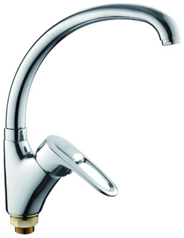Изображение товара Смеситель для кухни D-Lin D150404-6 хромированный однорычажный