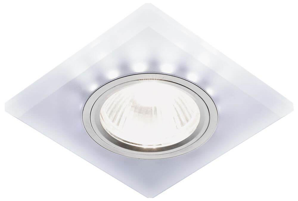 Изображение товара Встраиваемый светодиодный светильник Ambrella Light Led S215 W/CH/WH для интерьера