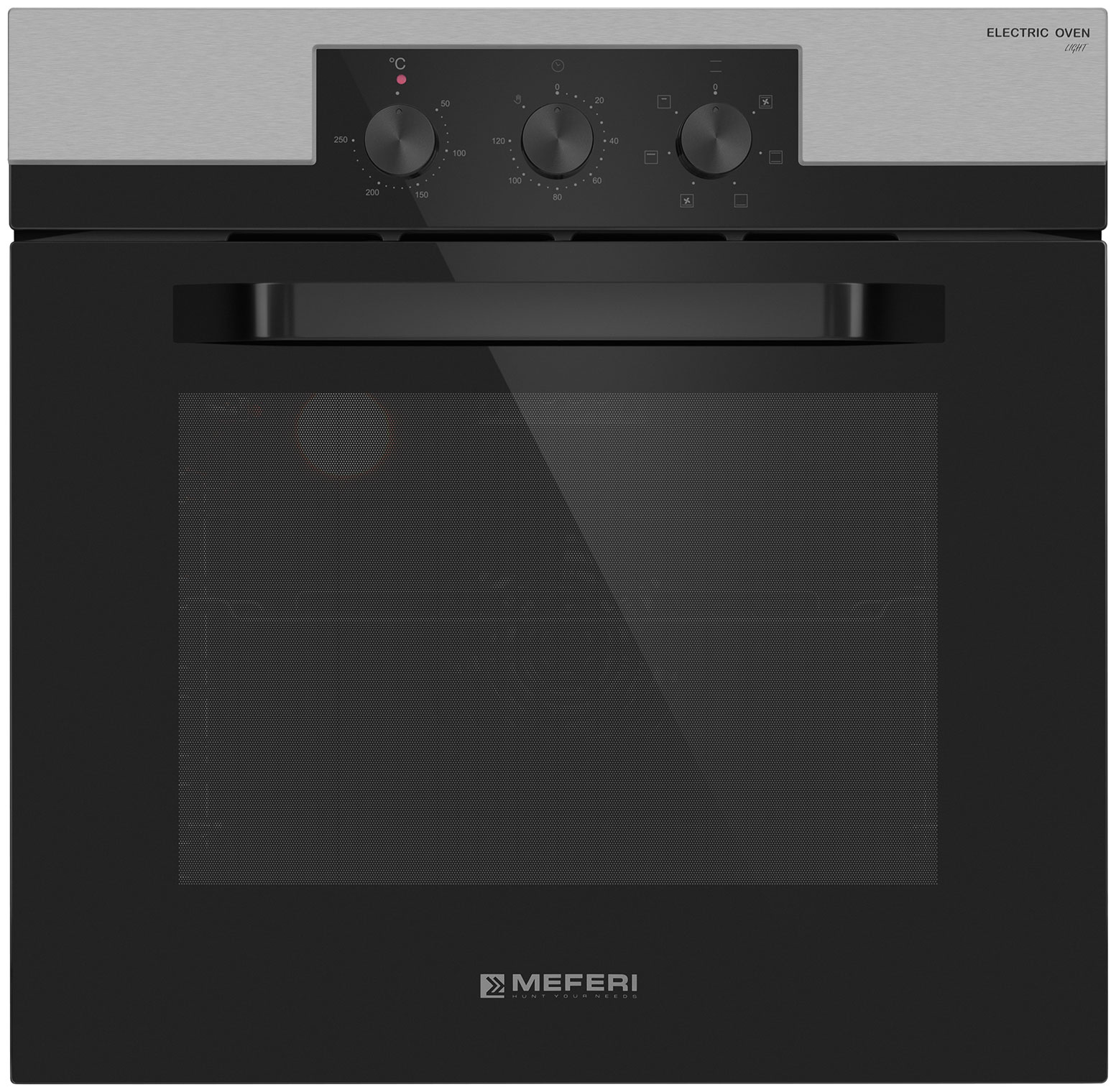 

Электрический духовой шкаф Meferi MEO606IX LIGHT нержавеющая сталь