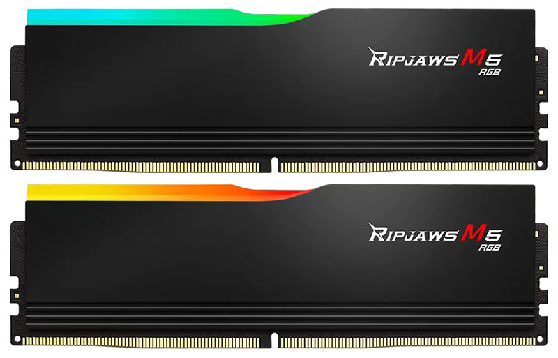 Изображение товара Оперативная память G.Skill DDR5 RIPJAWS M5 RGB 32GB (2x16GB) 6000MHz (F5-6000J3040F16GX2-RM5RK)