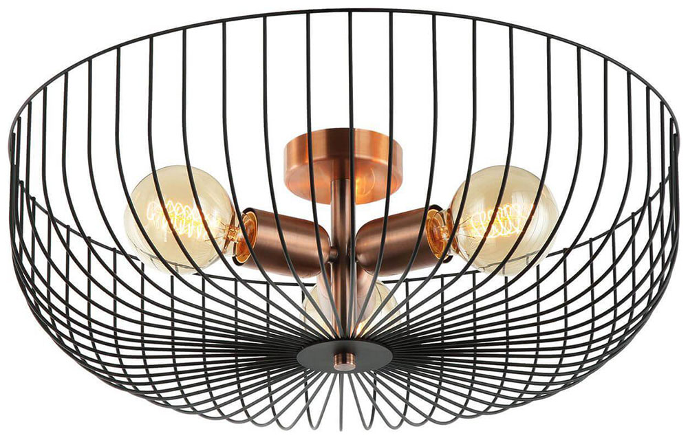 Изображение товара Люстра потолочная Lussole Loft Brooks LSP-8250 стиль Лофт для прихожей