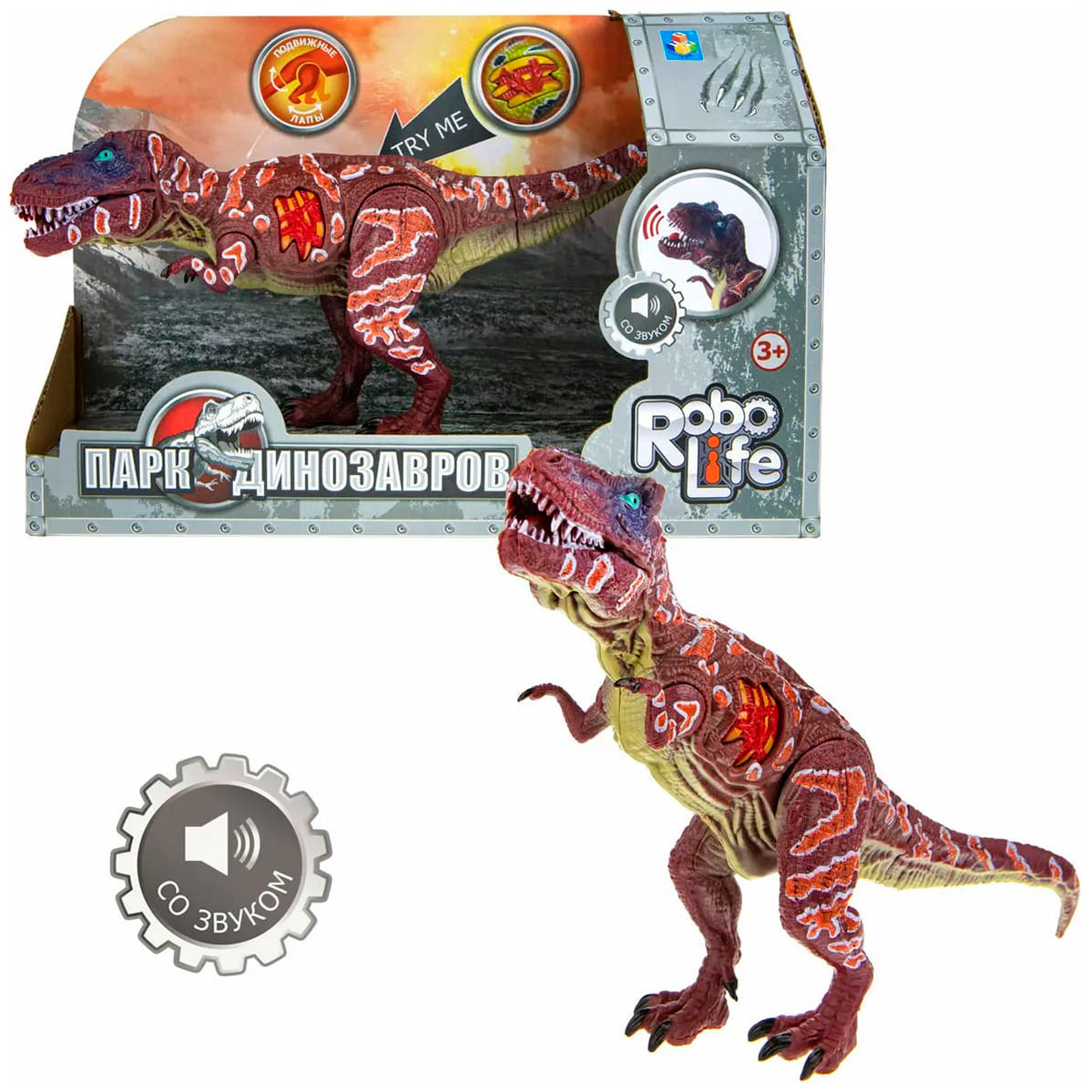 Изображение товара Интерактивная игрушка 1 Toy RoboLife Тираннозавр Т22010