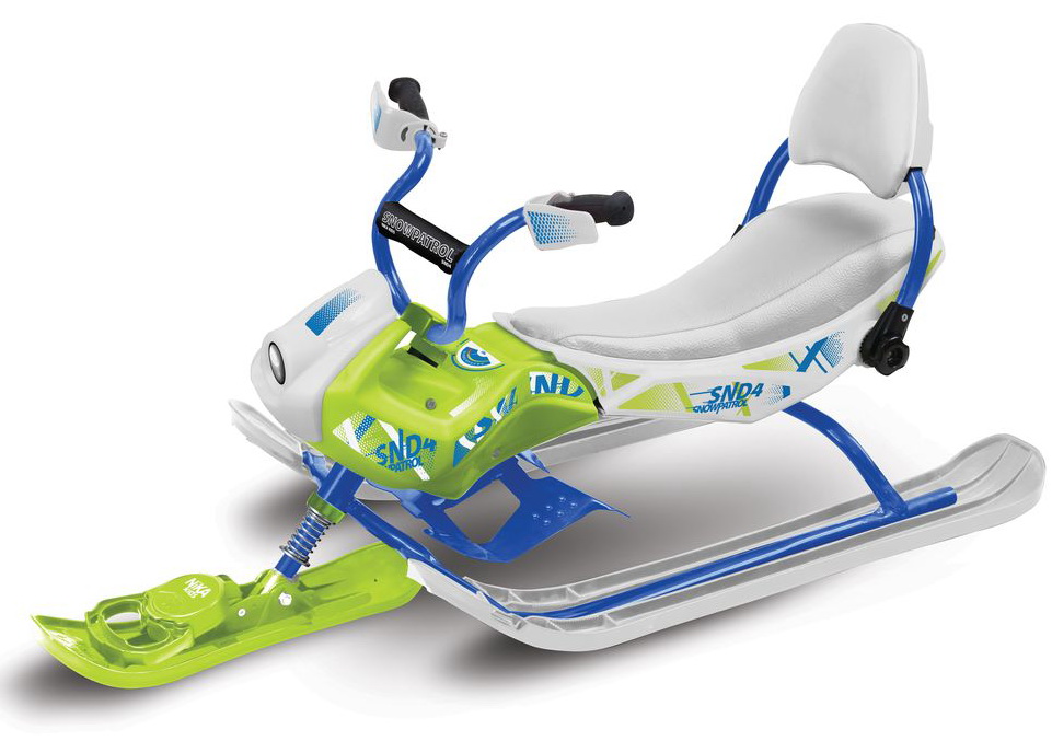 Изображение товара Снегокат Ника Snowpatrol 2 SND4 синий зимнее средство активного отдыха детей
