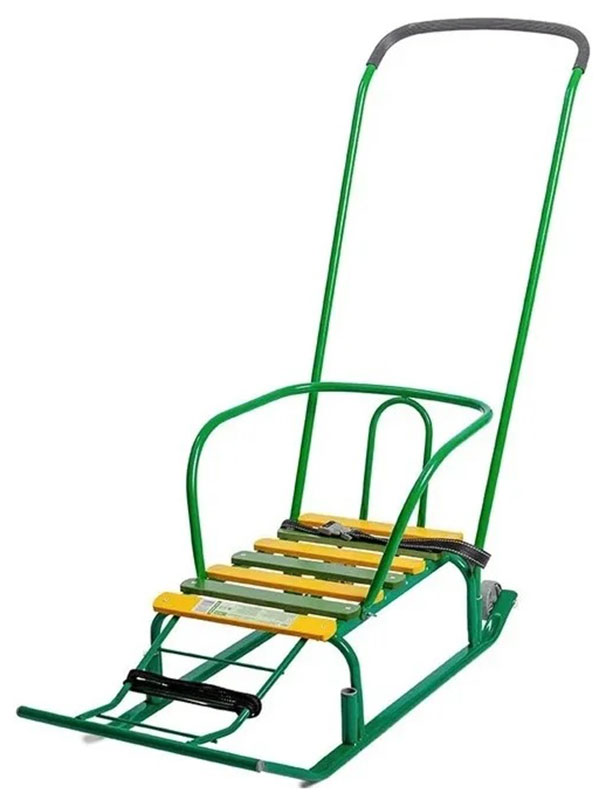 Изображение товара Детские санки Ника Тимка 5 комфорт Т5К зеленый для детей от 3 лет