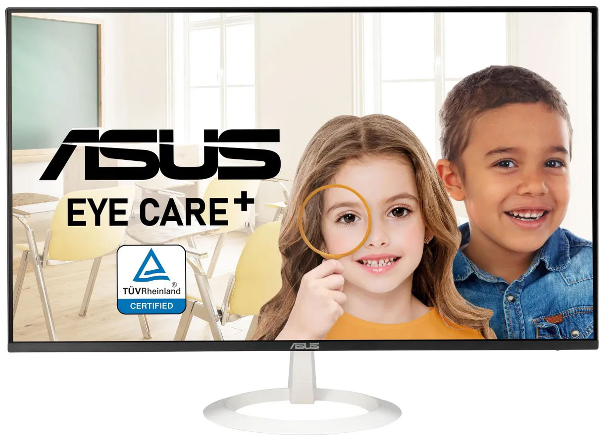 Изображение товара ЖК монитор Asus VZ27EHF-W (90LM07B0-B02470) белый