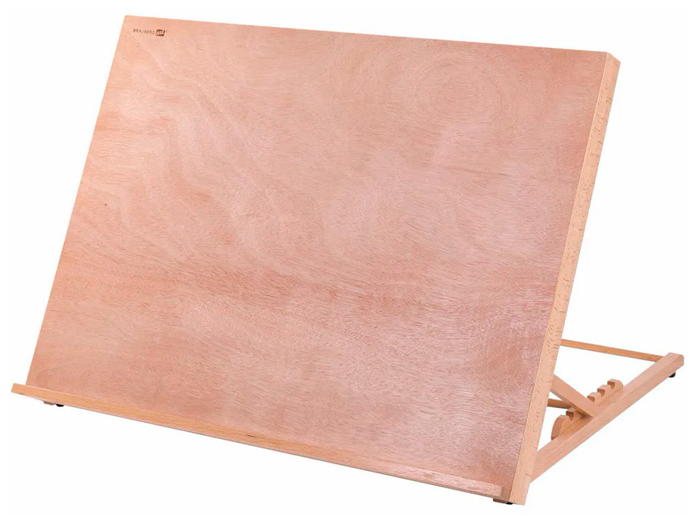 Изображение товара Мольберт настольный из бука Brauberg BRAUBERG ART CLASSIC, А2, 65х48х47 см, регулируемый угол наклона (192249)