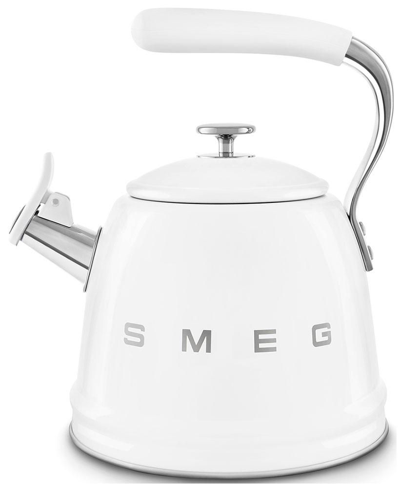 Изображение товара Чайник со свистком Smeg CKLW2001WH