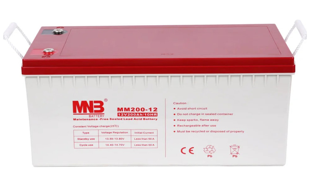 

Аккумуляторная батарея MNB MM200-12, Белый