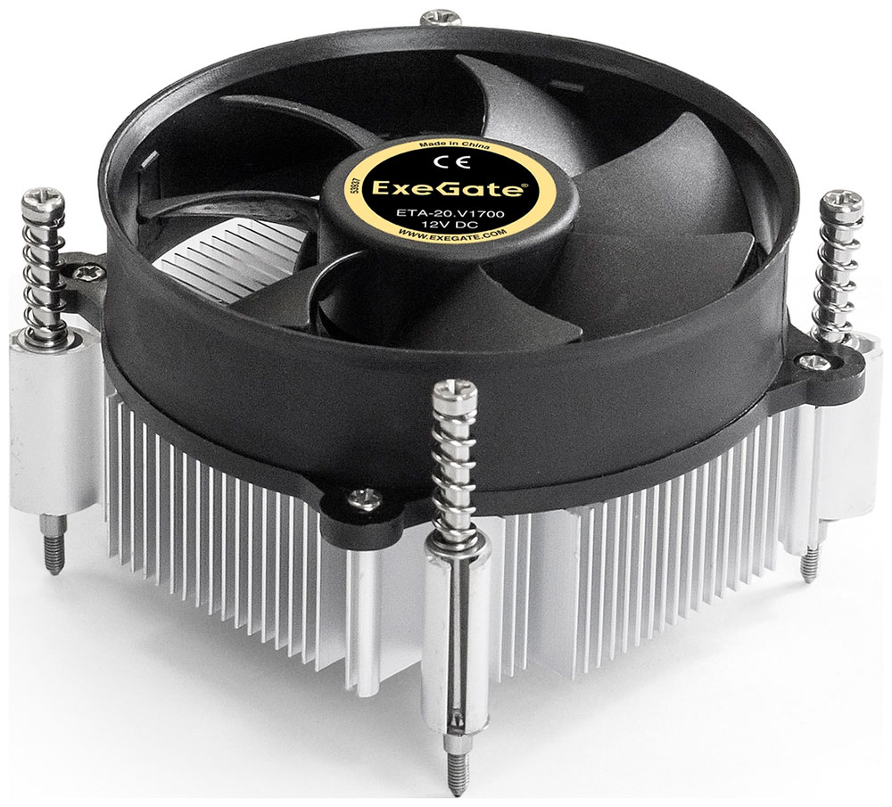 

Кулер для процессора ExeGate ETA-20.V1700 (EX292654RUS), Черный