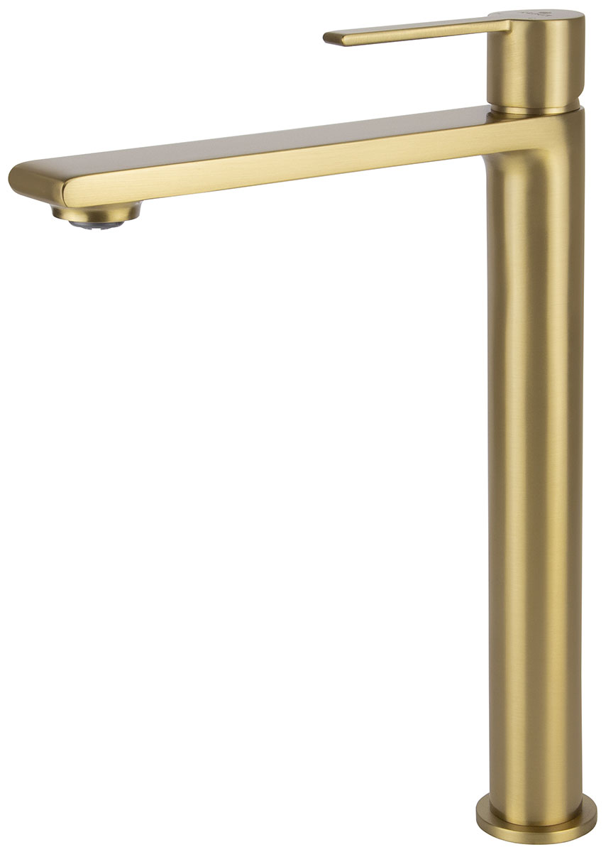 Изображение товара Смеситель для раковины Kaiser Serio, золотой (05411-3)