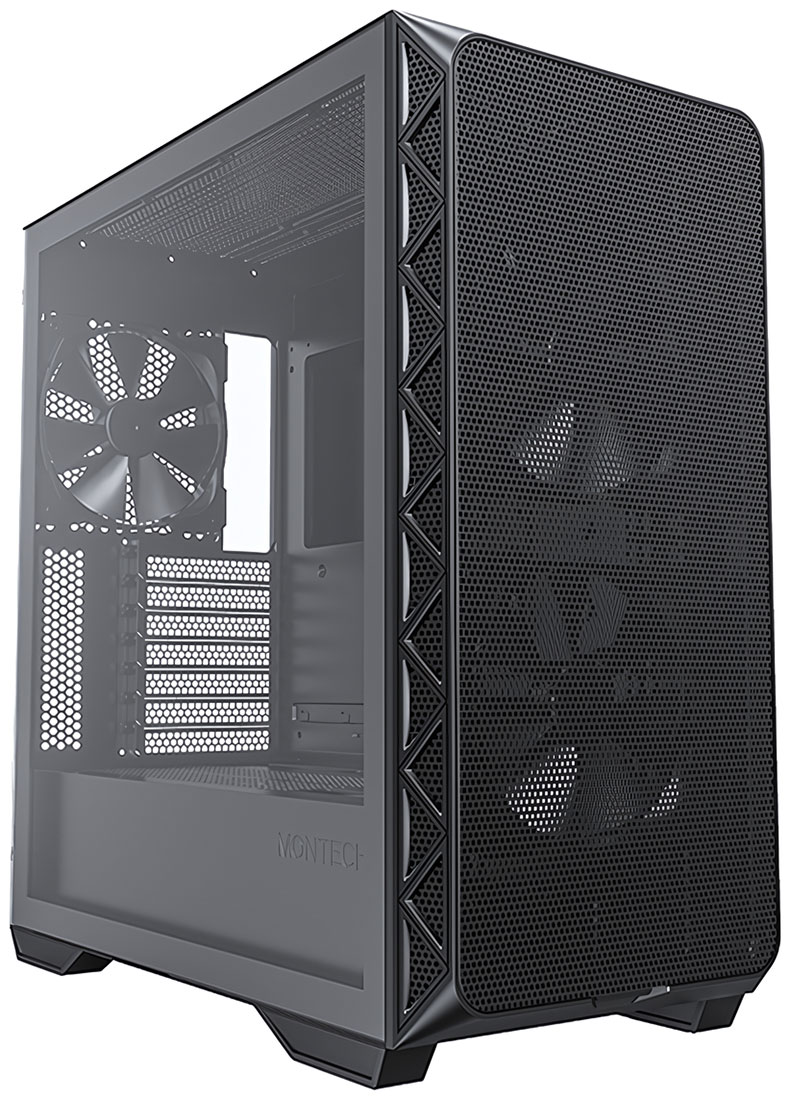 Изображение товара Компьютерный корпус Montech AIR 903 BASE черный с остеклением и вентиляцией