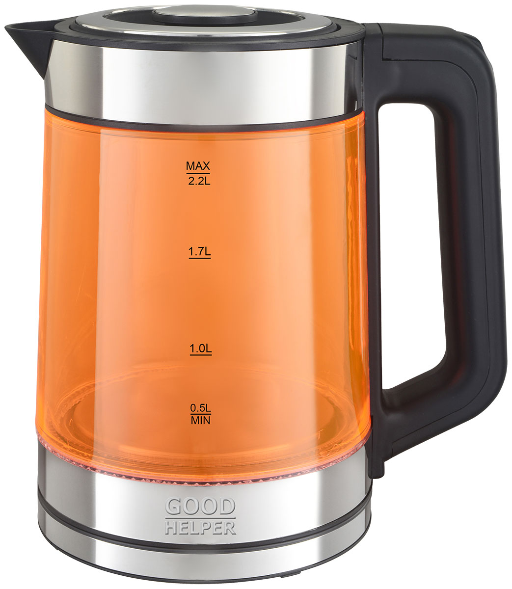 Изображение товара Чайник электрический GoodHelper KPG-2201 Orange