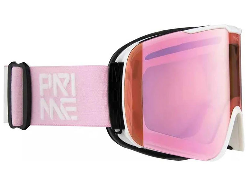 Изображение товара Маска Prime COOL-C2 Pink для горных лыж и сноуборда - двойные линзы, защита 100%