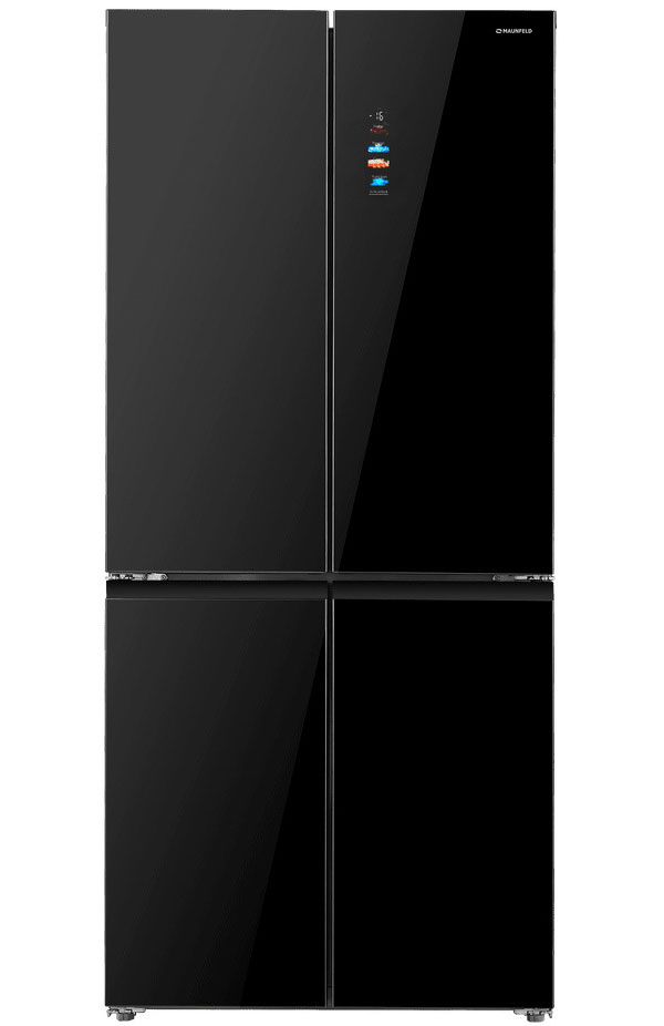 Изображение товара Многокамерный холодильник Maunfeld MFF190NFDB черный с функцией No Frost и нулевой зоной