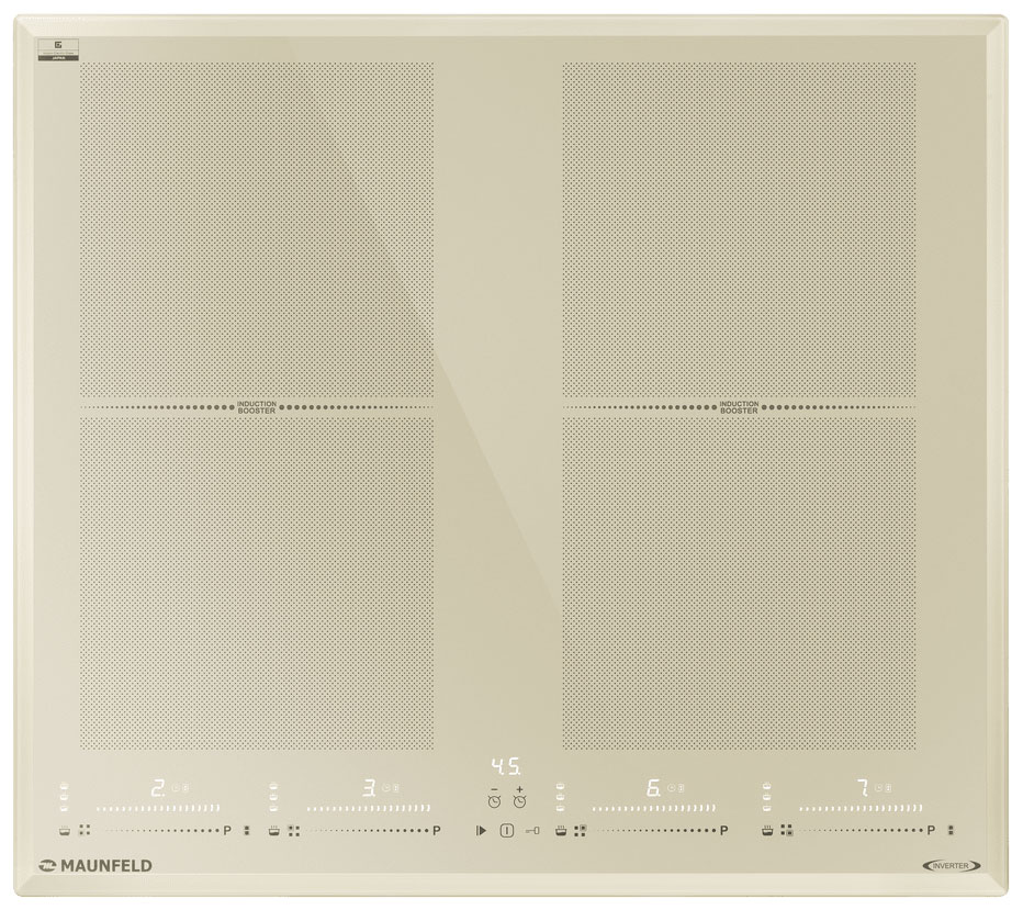 

Электрическая варочная панель Maunfeld CVI594SF2BG LUX Inverter, Бежевый
