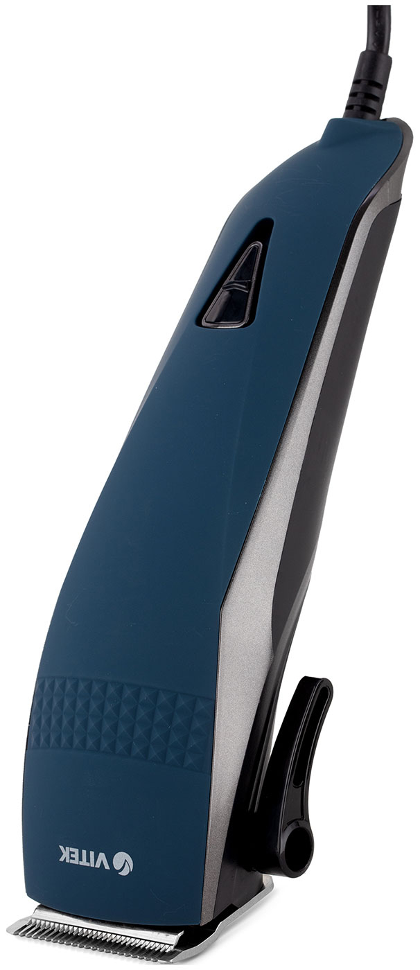 Изображение товара Машинка для стрижки волос Vitek VT-2573 (синий, 7 Вт, насадок в комплекте: 4 шт)