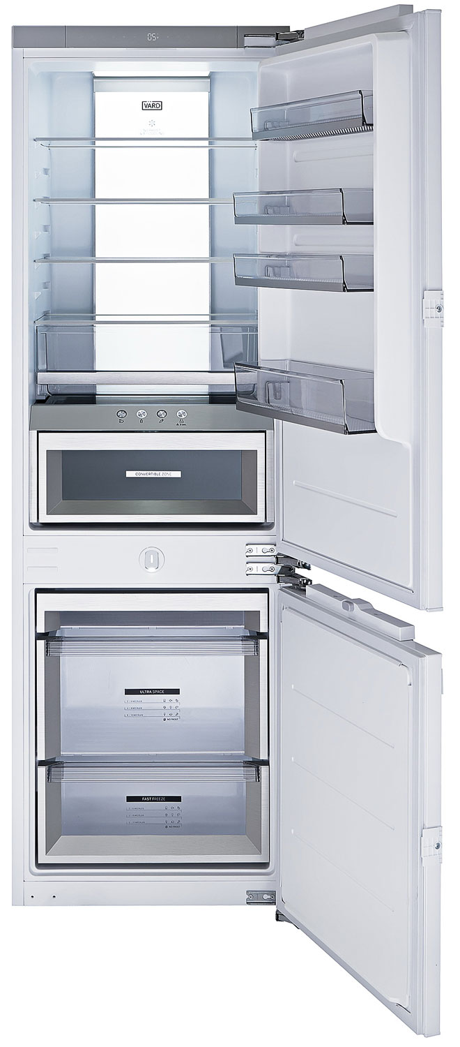 

Встраиваемый двухкамерный холодильник Vard VIC177NIW, Белый