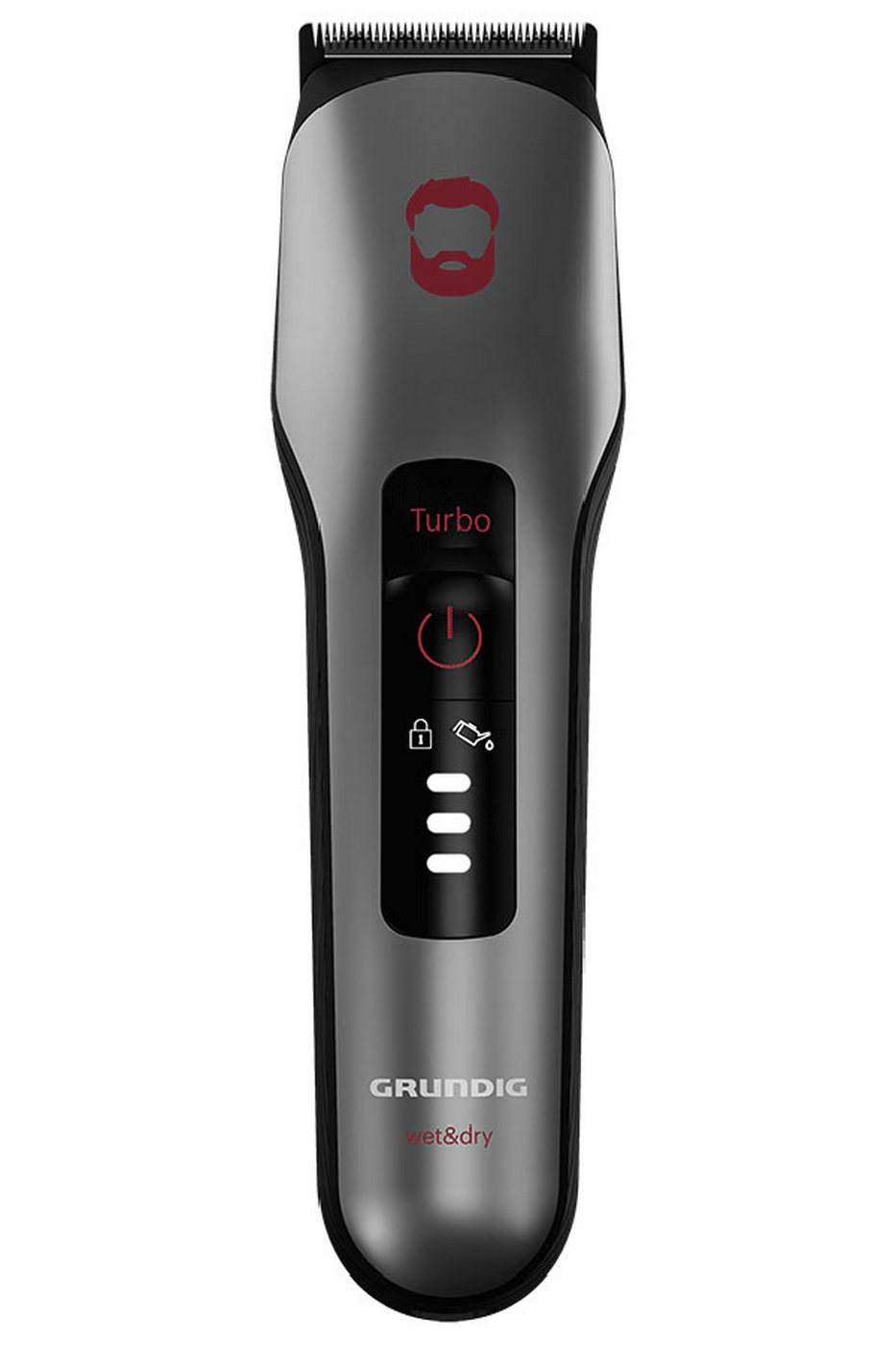 Изображение товара Машинка для стрижки волос Grundig MC 8030 с титановыми ножами и LCD дисплеем