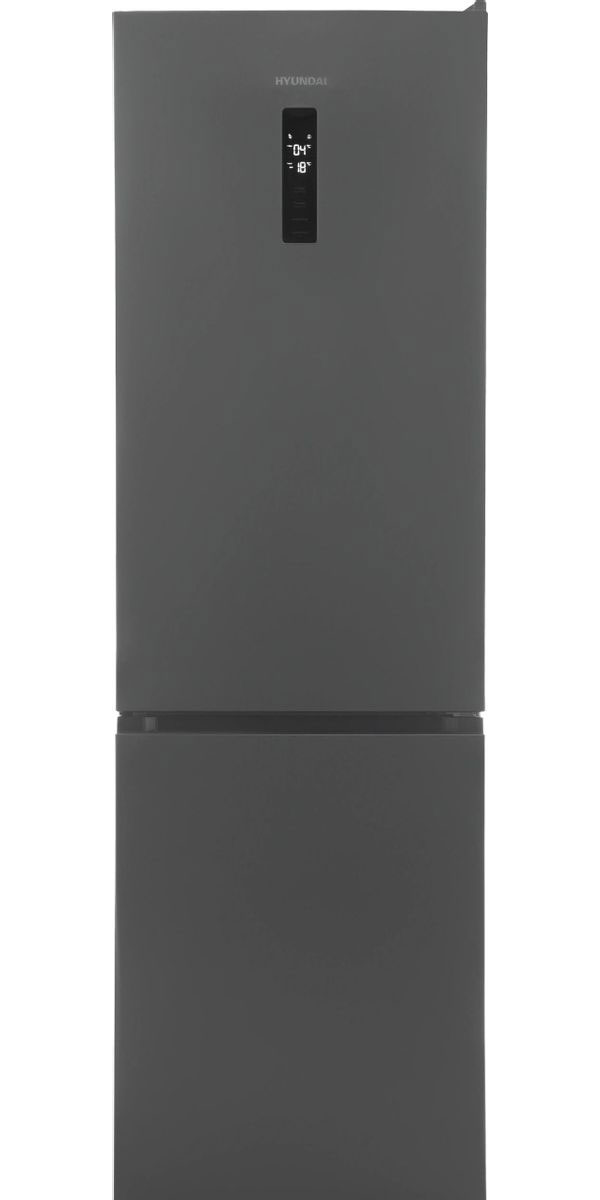 Изображение товара Двухкамерный холодильник Hyundai CC35083F нержавеющая сталь A+ 378л