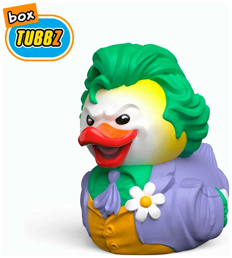 

Фигурка-утка Rubber Road Ltd Tubbz DC Джокер (Box), Зеленый/желтый/фиолетовый/красный